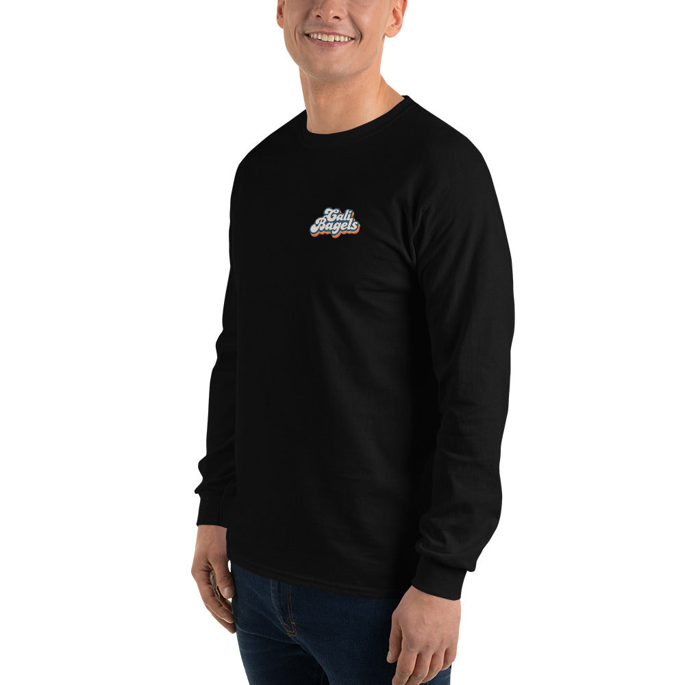 CaliBagels Men’s Cotton Long Sleeve Shirt